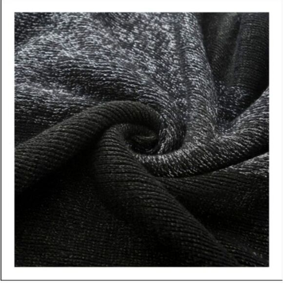 Knitted Shawl with Fringed V-Neck Striped Sweater Pullover Faux Cashmere - Picture 4 of 6